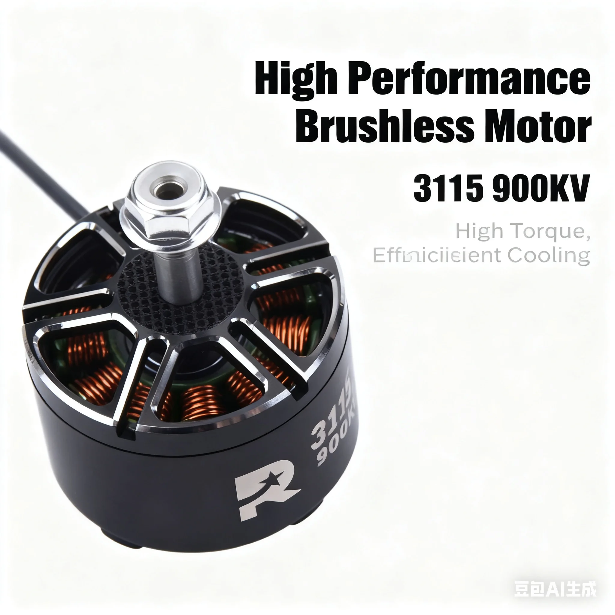 

4 шт. 3115 900KV 3-6S бесщеточный двигатель, совместимый с комплектом X-Class Drone Mark4 APEX