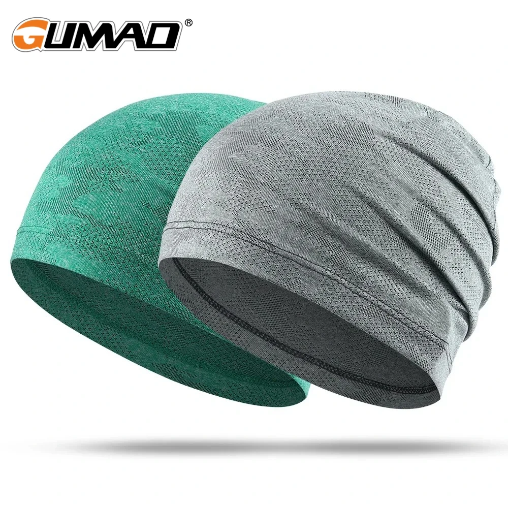 2PCS Summer Running Cycling Cap Bicycle Hiking Fishing Tactical Hats Sport Tennis Riding Hat Baseball Knitting Mesh Beanie Men