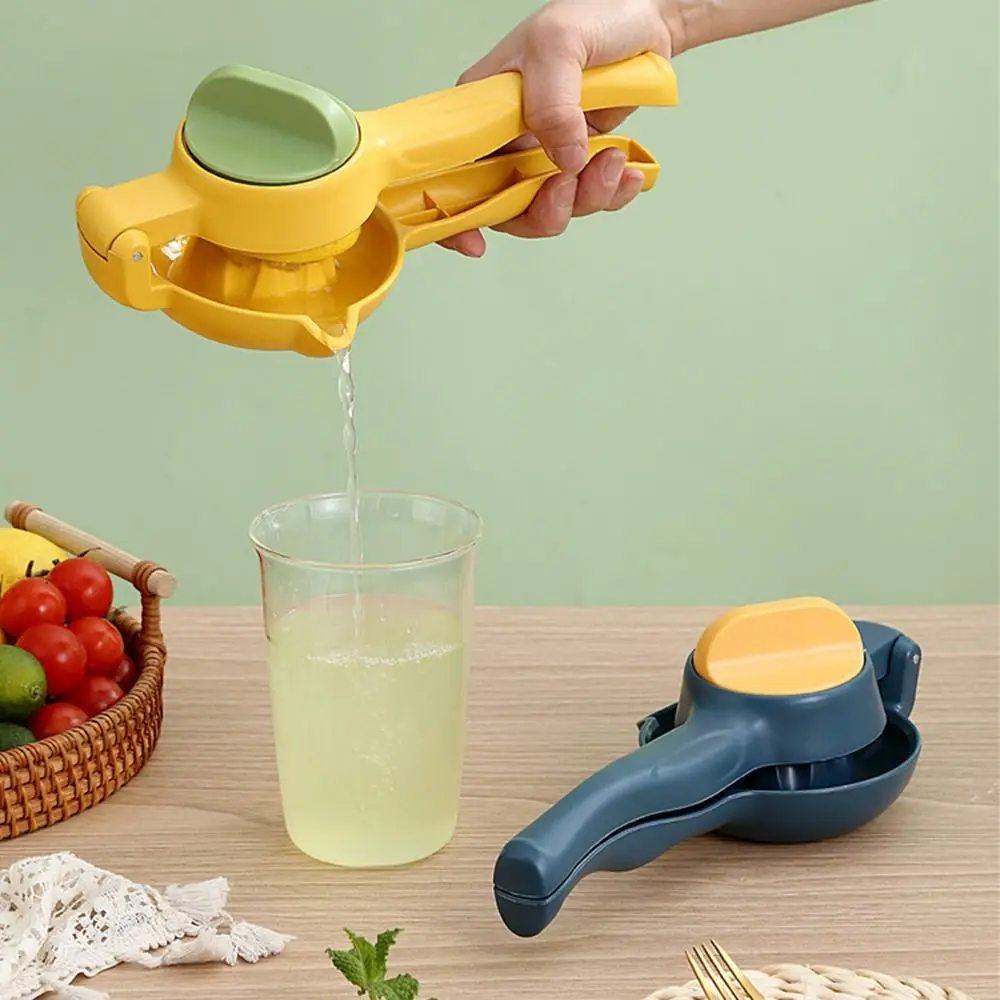 Easy To Clean Hand Lemon Squeezer Labor Saving Portable Design Manual Juicer Comfortable Grip Max Extraction Fruit Press