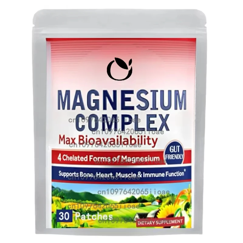 

Vitalitown Complejo Magnesium Complex Transdermal Patches для сна, спокойного и мышц, 30 пластырей