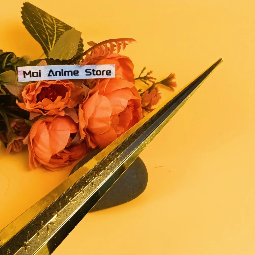 8.6 inch Metalen Elden Katana Ijzeren Zwaard Blade Staal Japanse Katana Originele Samurai Anime Real Size Ninja Mes Sabel Speelgoed gift