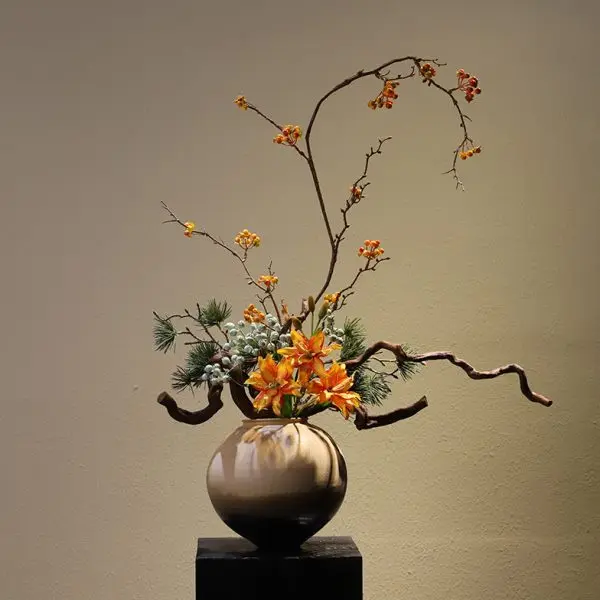 Yun الديكور B & B Song Xin مدخل سطح مزهرية سيراميك على الطراز الصيني #3