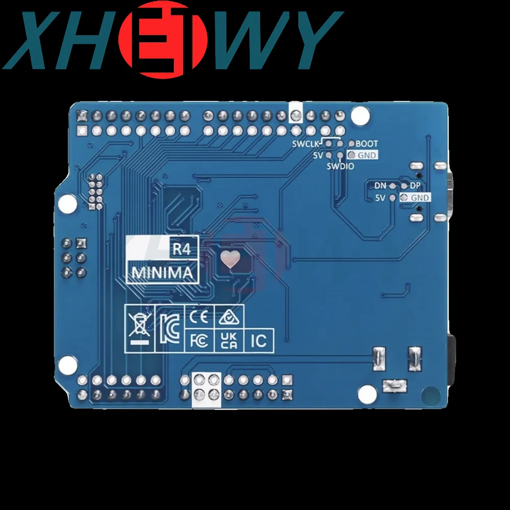 Improved version of UNO R4 development board compatible with official WIFI/MINIMA motherboard programming learning