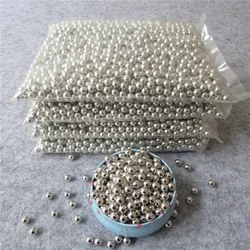 brand new DIY 8mm ABS Imitation Beads Round Spacer Beads 500g Silver for Jewelry Making Findings DIY Phone Case Plating