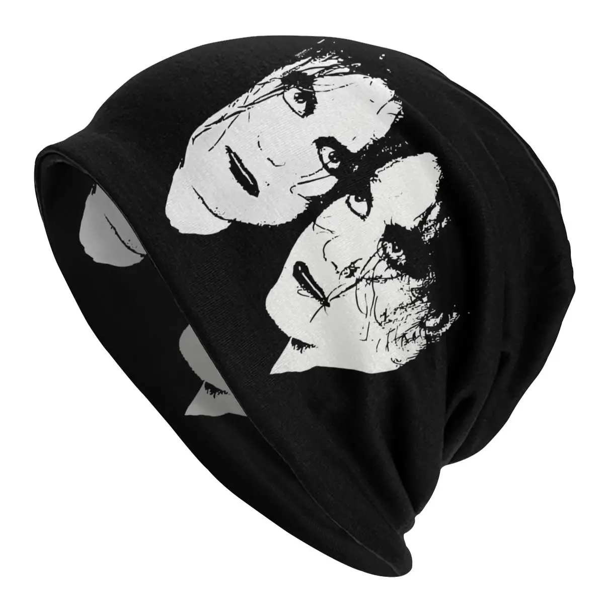 The Cure Lover Robert Smith Gift For Christmas Men Women Beanies Windproof Ski Cap Double Layer Fabric Bonnet Hat