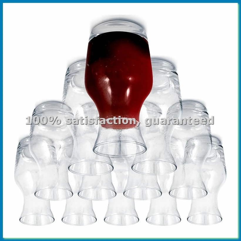 Glass Wine Carafe,6 Oz Small Carafe for Wine, Tasting, Champagne,, Glass Wine Carafe Decanter for Individual Pours 12pcs-A50M