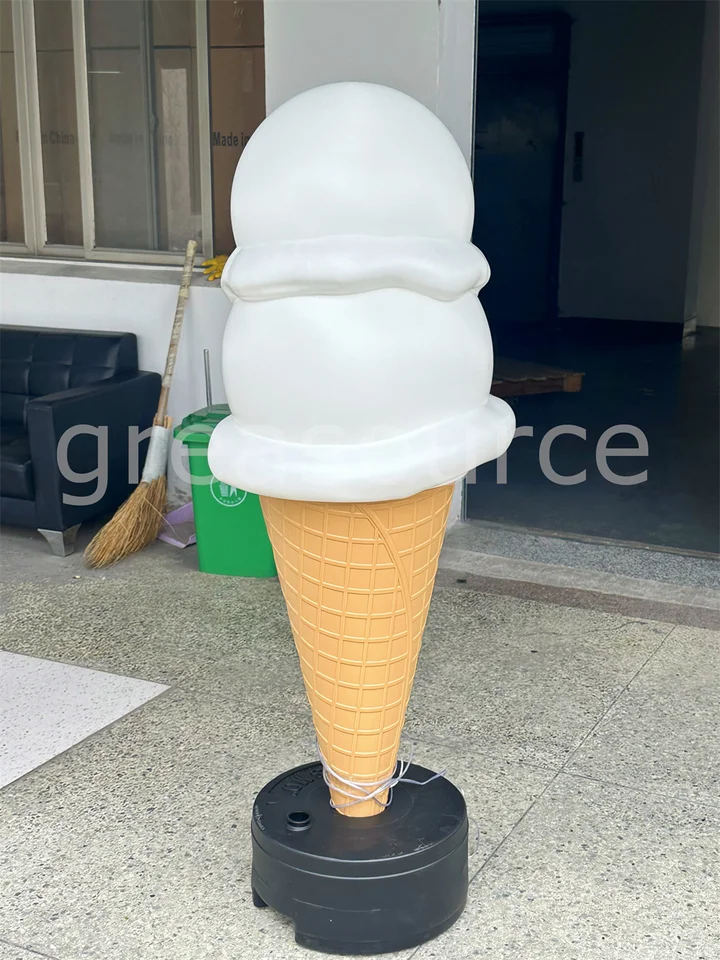 150 センチメートル新しいスクープアイスクリーム形状コーンモデル