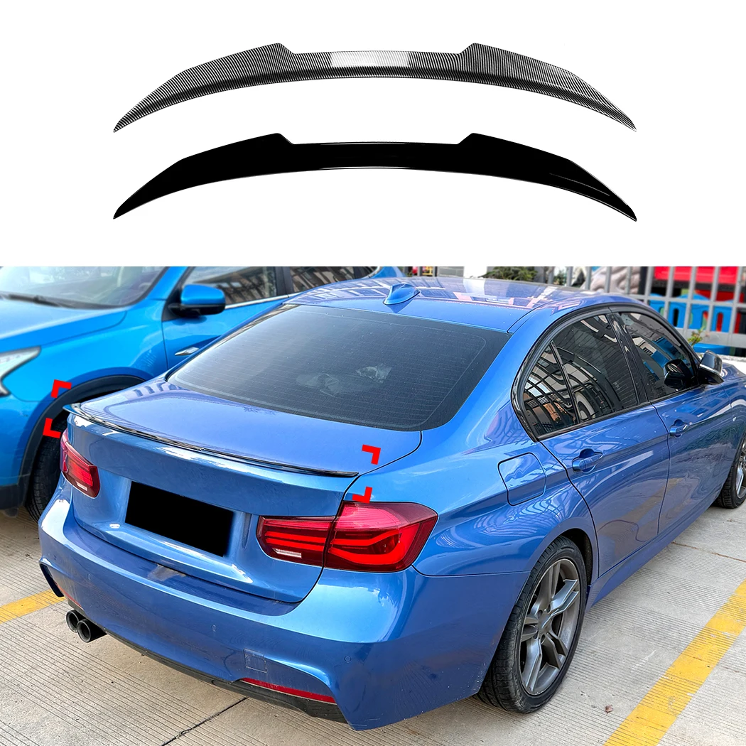 

Rear Trunk Roof Lid Spoiler Wing Tail Tailgate Splitter Lip Spoilers For BMW 3 Series F30 F35 2013 2014 2015 2016 2017 2018 2019