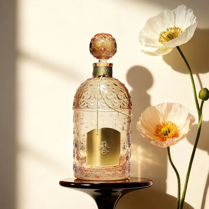 Glass Perfume Bottle Clear Honeycomb Embossed 250ml 500ml 1000ml Refillable Decorative Thick Bottom for Home Aroma Ornament Gift
