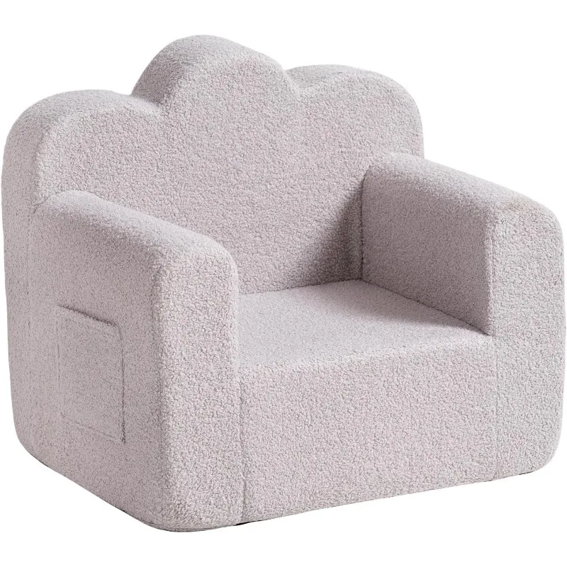 

Toddler Chair, Cloud-like Comfortable Children's Sofa Toddler Reading Chair with Washable Cover Handle