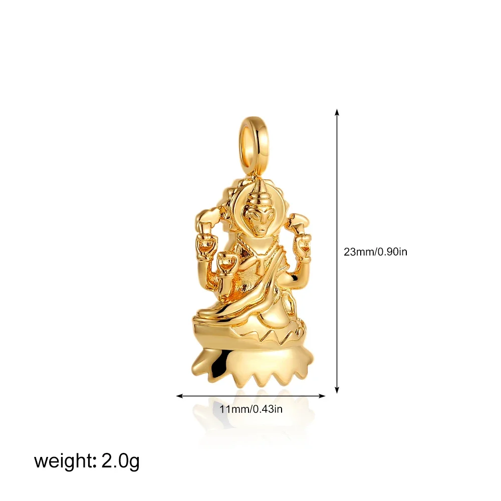 Prachtige waterdichte maan ster zon boze ogen hanger voor vrouwen bedels goud kleur DIY accessoires roestvrijstalen sieraden