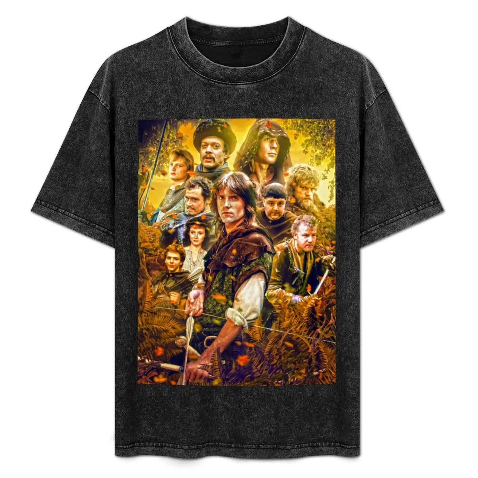 

Футболка Robin Of Sherwood, повседневная рабочая футболка