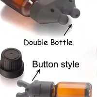 Botella de inhalador de aceite esencial aromático a prueba de fugas, Mini botella dispensadora de inhalador de aceite esencial y Perfume, inhalador de aceite esencial