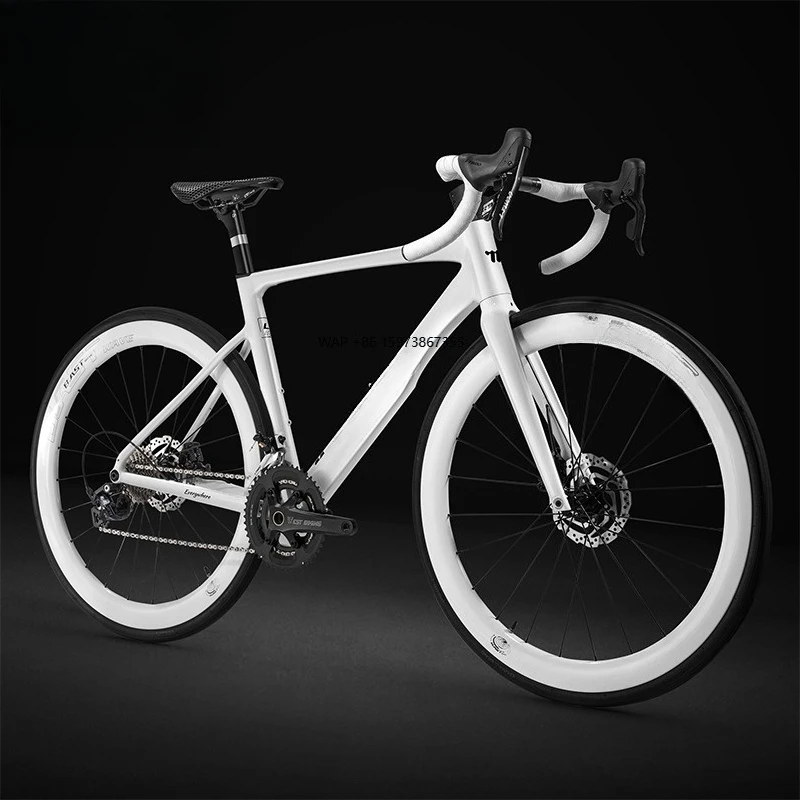 

WEST BIKING Professional Racing Road Bike Adults' 700C Carbon Fiber Wheel 22 Speed RS7 Disc Hydraulic Aluminum Alloy Frame 22