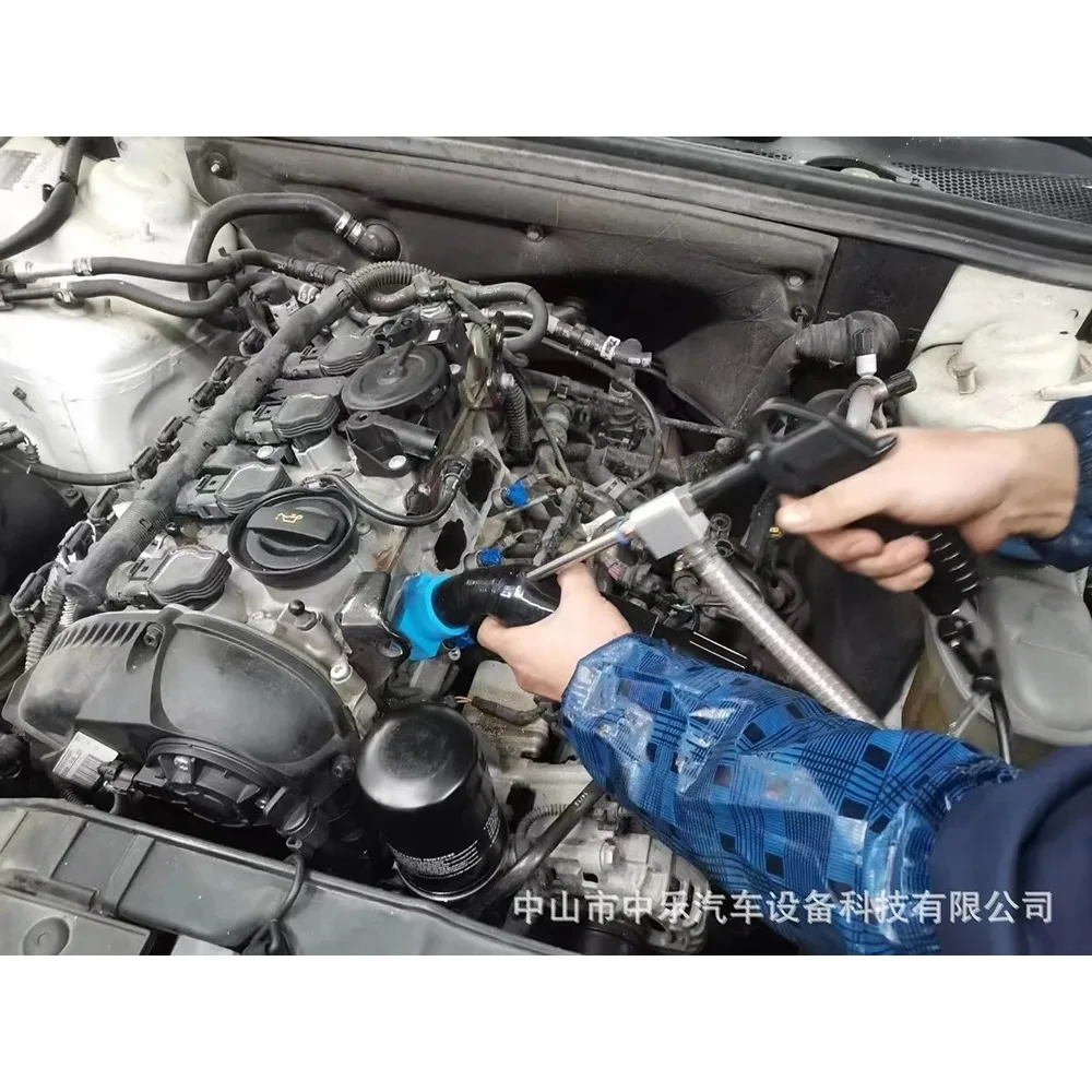 Walnut Sand Blasting Metal Car Engine Intake Pipe Cleaning Tool AC 110V/220V