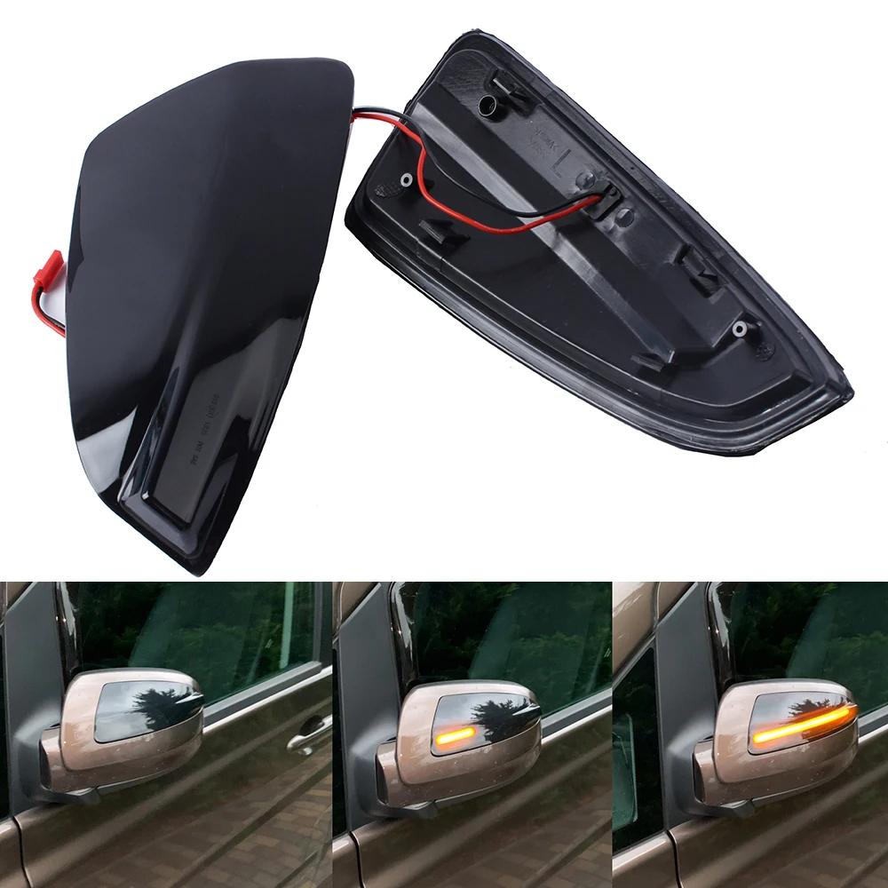 Dynamic Turn Signal Light For Mercedes Benz C Class W204 S204 2007-2014 Viano Vito Bus W639 W164 ML300 LED Rearview Mirror Lamp