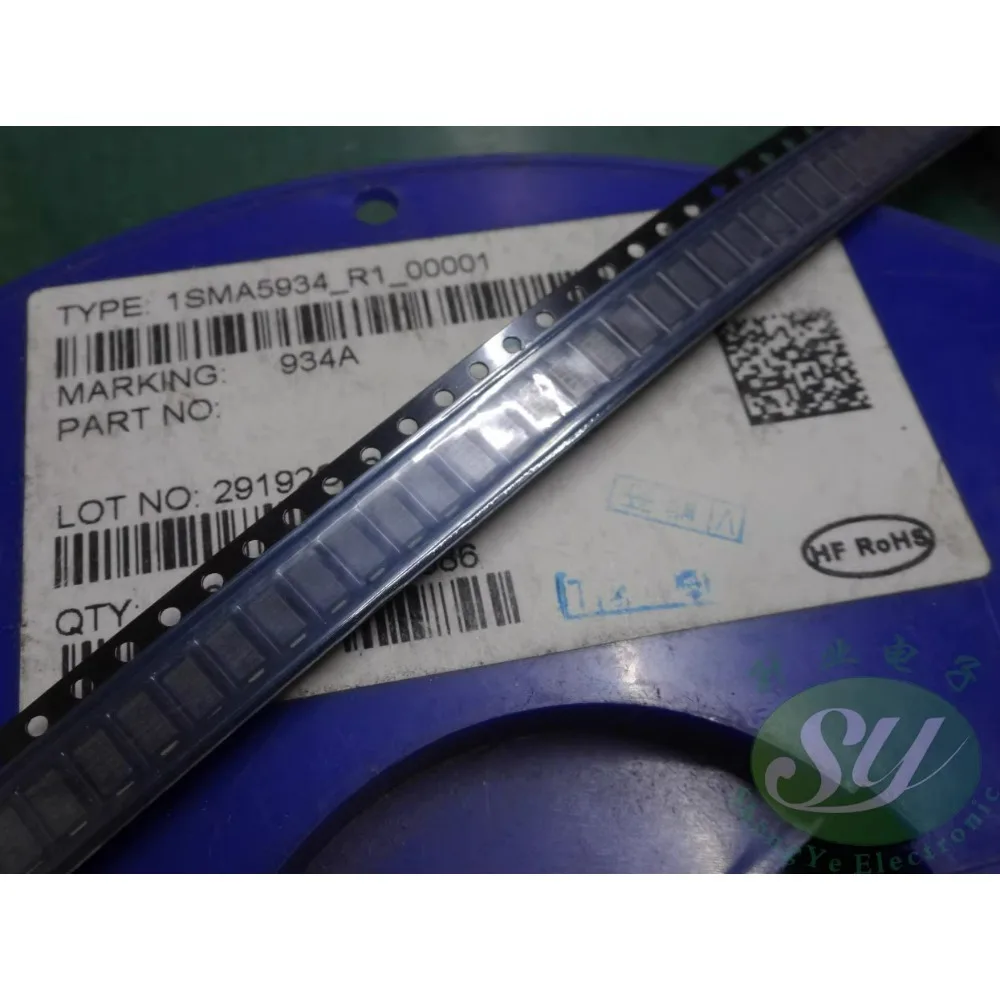 

10PCS 1SMA5934_R1_00001 Brand-new original DIODE ZENER 24V 1.5W DO214AC