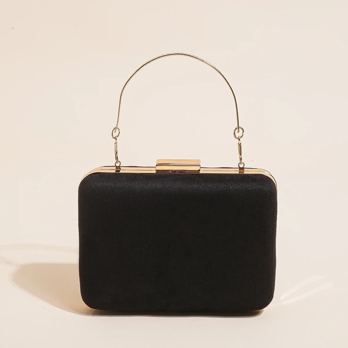 Mini einfache elegante Samt-Clutch-Abendtaschen für Damen, formelle Hochzeit, Party, Clutch, Geldbörse, Abschlussball – Detail 18