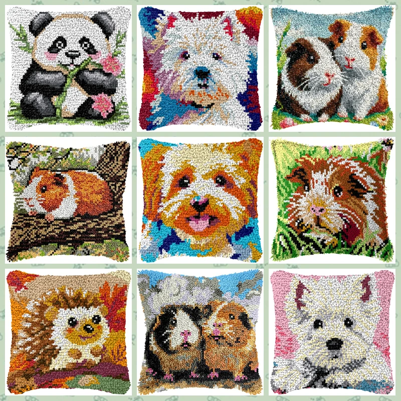 Милые животные, собака, мышь, – обзор и цена Printed Embroidery Kit