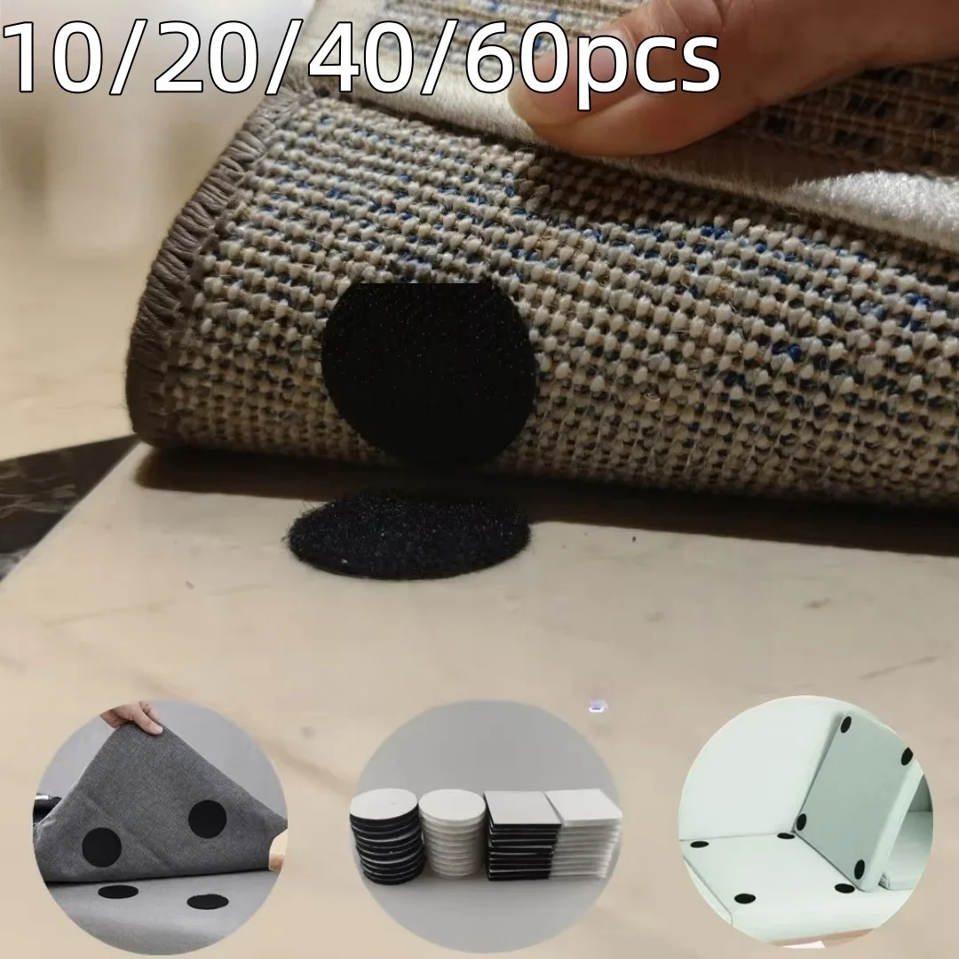 Anti Curling Carpet Tape Rug Gripper Secure the Carpet Sofa and Sheets in Place and Keep the Corners Fla