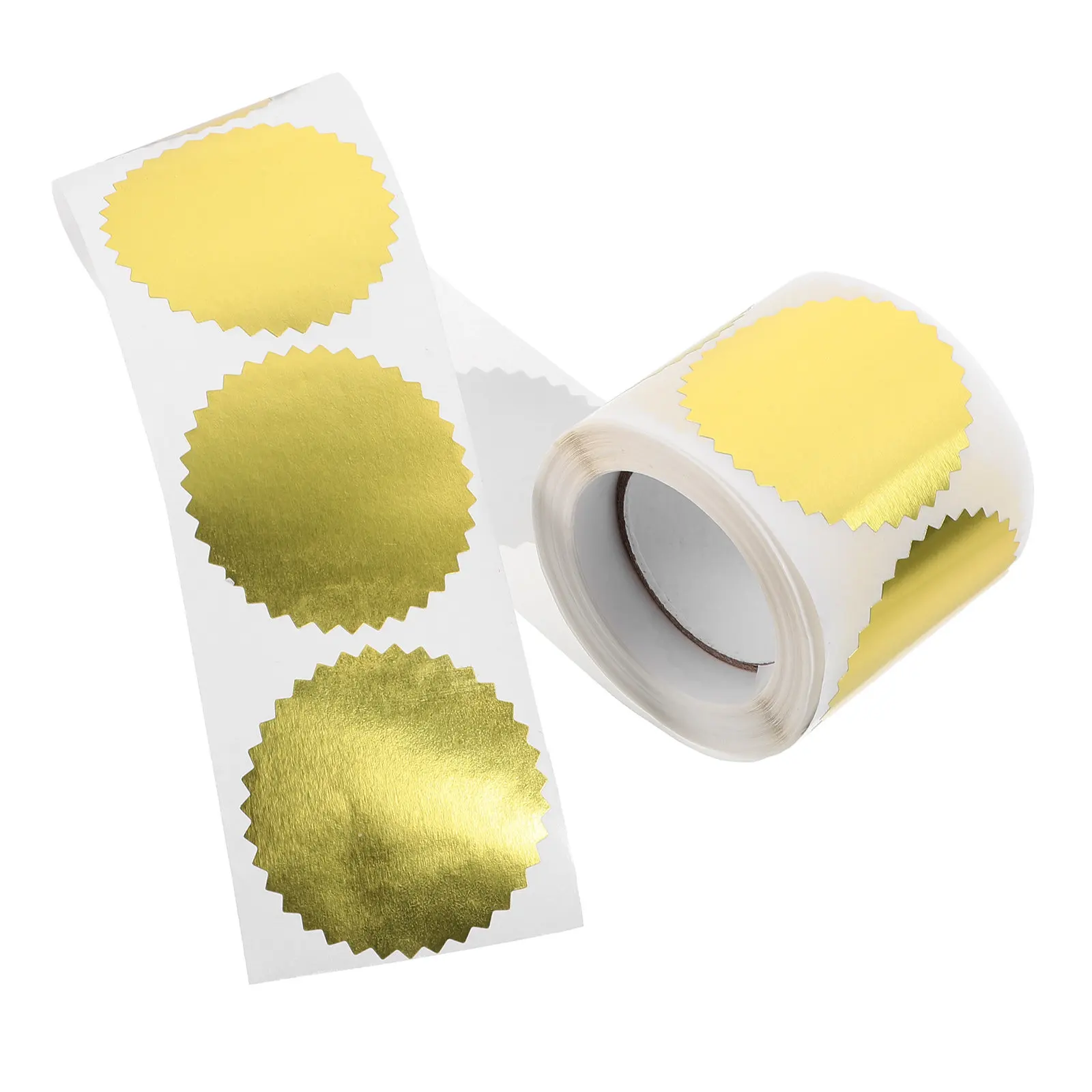 

Embossed Diploma Medal Stickers Certificate Seals Roll Paper Premium Adhesive for Graduation Certificates Awards Office