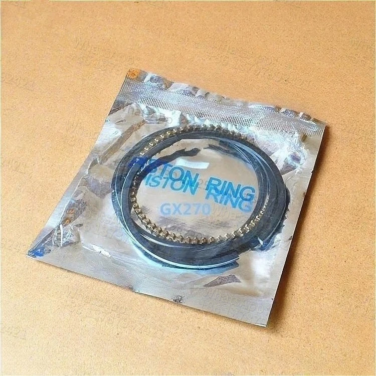 GX270 Piston ring set 77mm for   GX-270 270CC 9HP 4 stroke motor 3.5KW generator water pump kolben rings 3689585