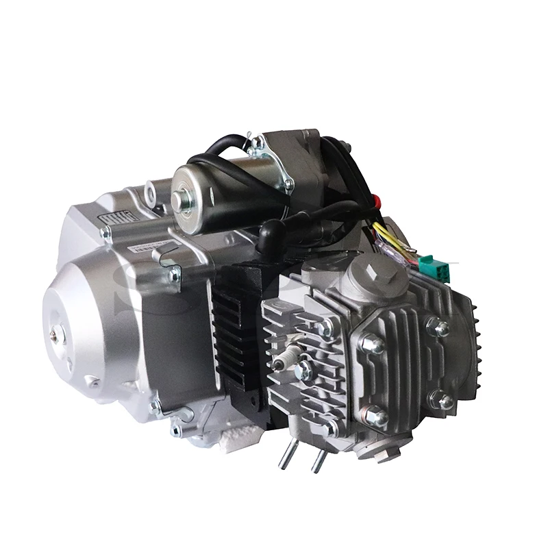 110cc Semi Auto horizontal Engine Motor 3+1 reverse gear automatic clutch for Monkey Motorcycle Motocross Pit Dirt Bike ATV Quad