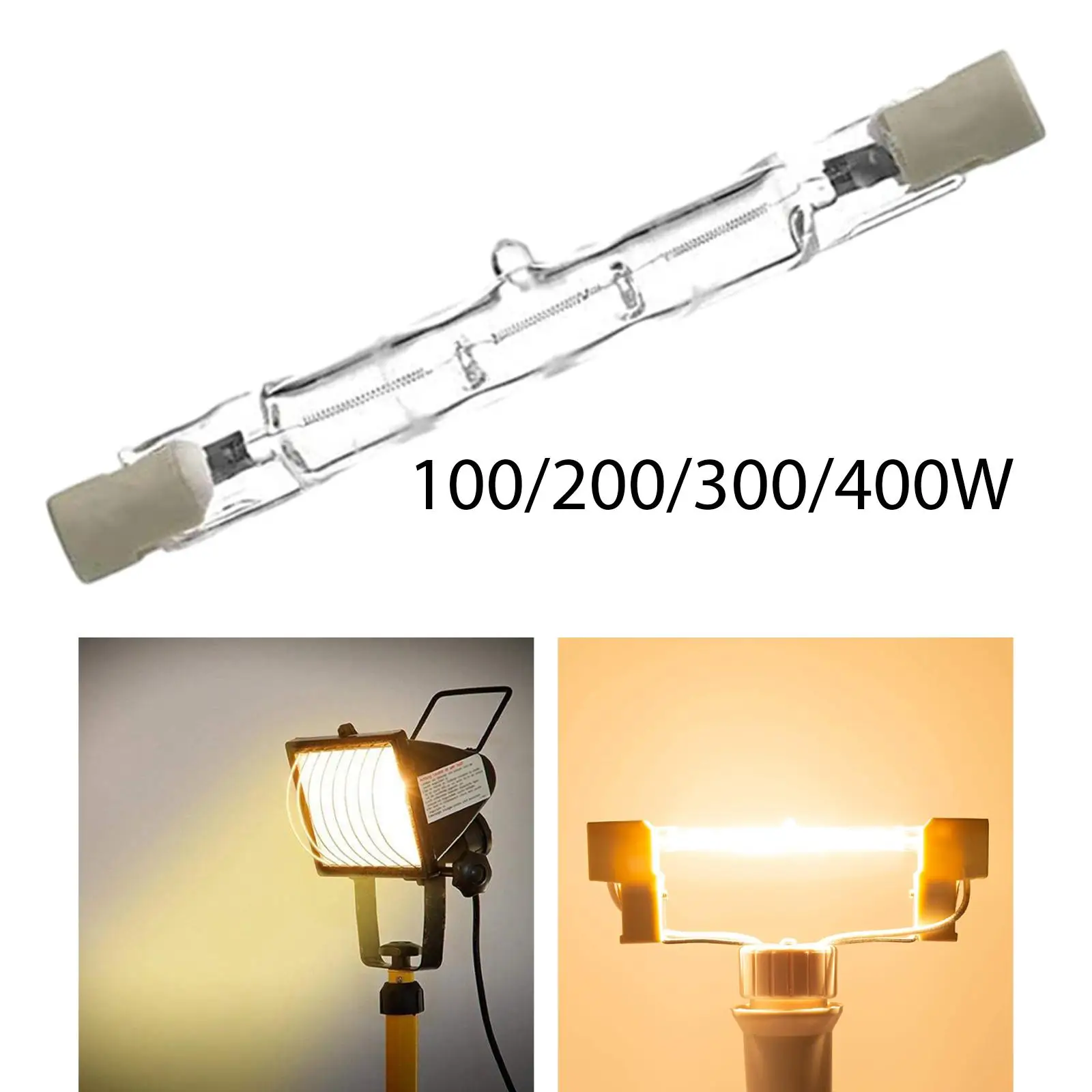 R7S halogenowa żarówka światło liniowe 118mm 2800K do Streetlight wisiorki krajobraz