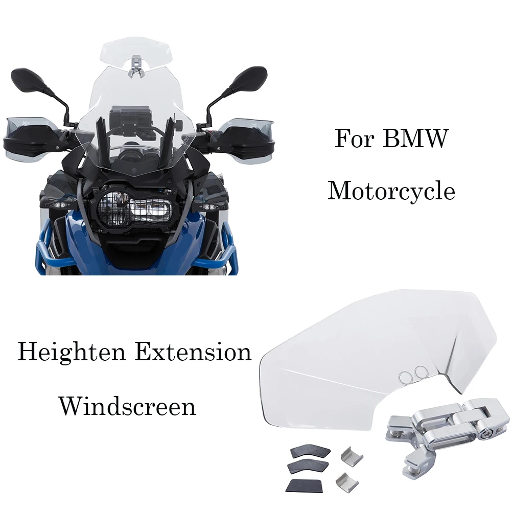 For BMW R1250GS R1200GS ADV BMW Motorcycle General Purpose Cowl Windshield Raising Accessories