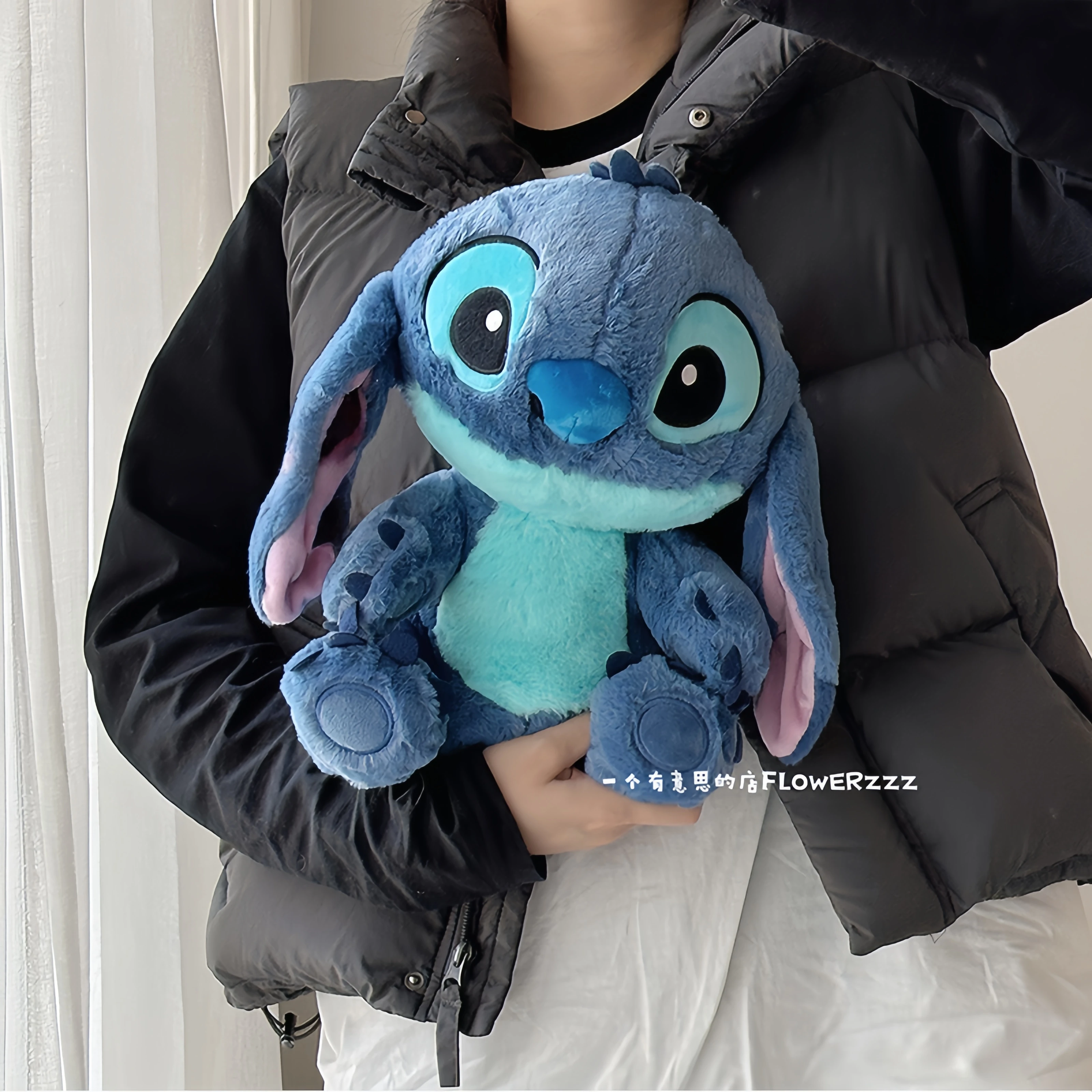 

Милая кукла Disney Lilo & Stitch с мягкими животными, большая тряпичная кукла Stitch, плюшевая игрушка для детей, сопровождающие праздничные подарки