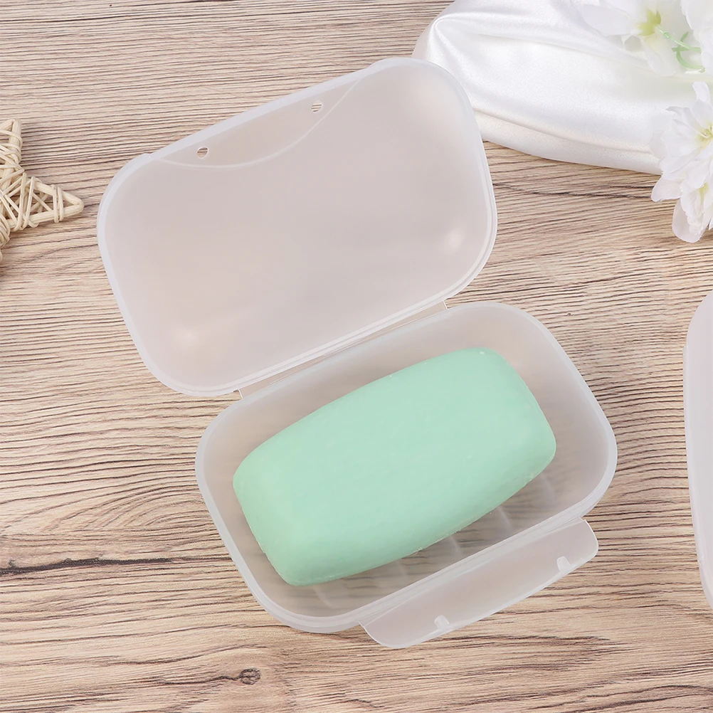 

3pcs Waterproof Sealed Soap Box Travel Holder Leakproof Container for Gym Spa Outdoor Use Soap Dish Bathroom