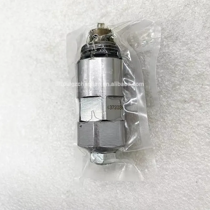 Hydraulic Main Relief Valve 437-2038 4372038 Valve Fits For Hi-tachi Excavator EX200-5 EX200-5HG ZX200-E