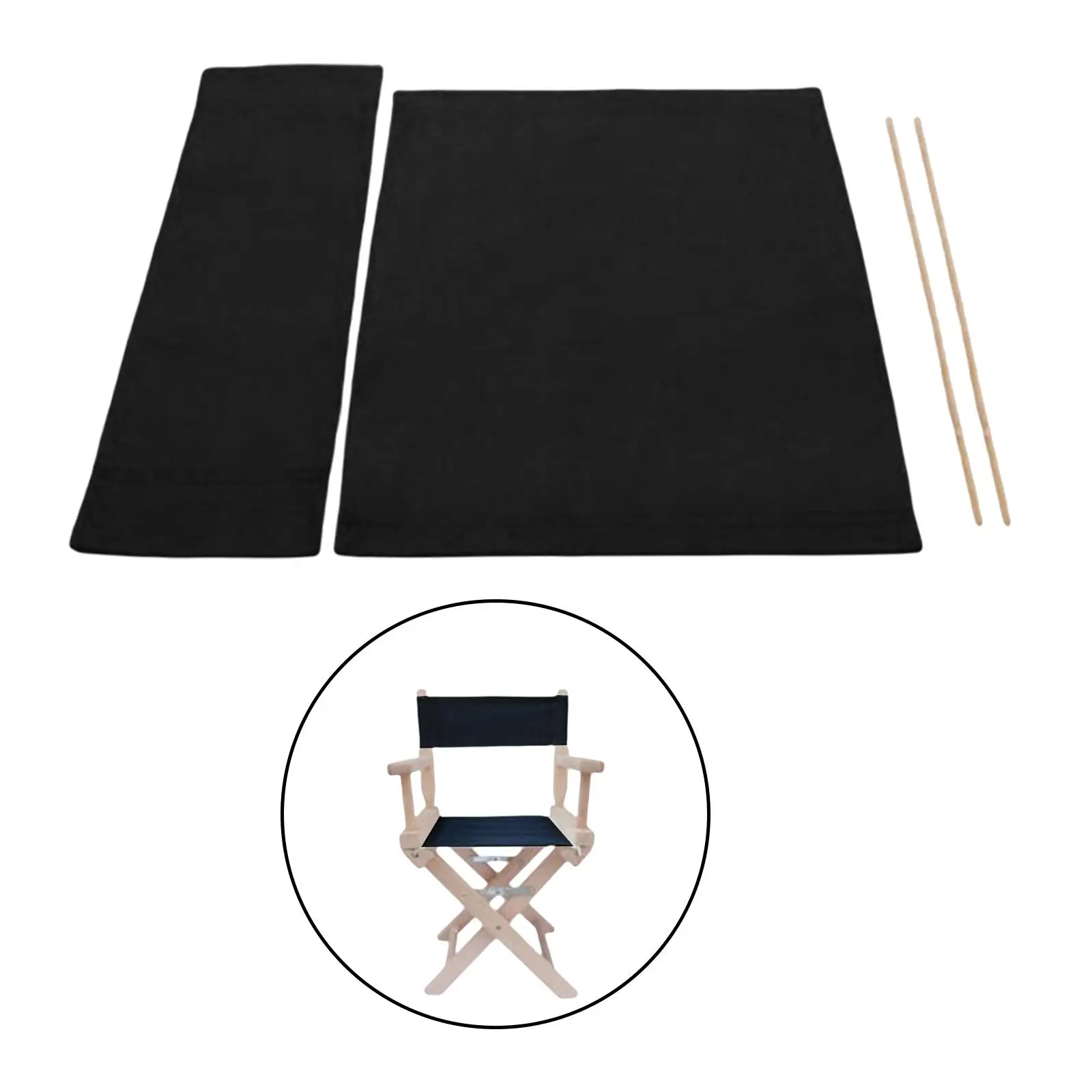 

Directors Chairs Cover Seat Covers Stool Protector Chair Covers for Director
