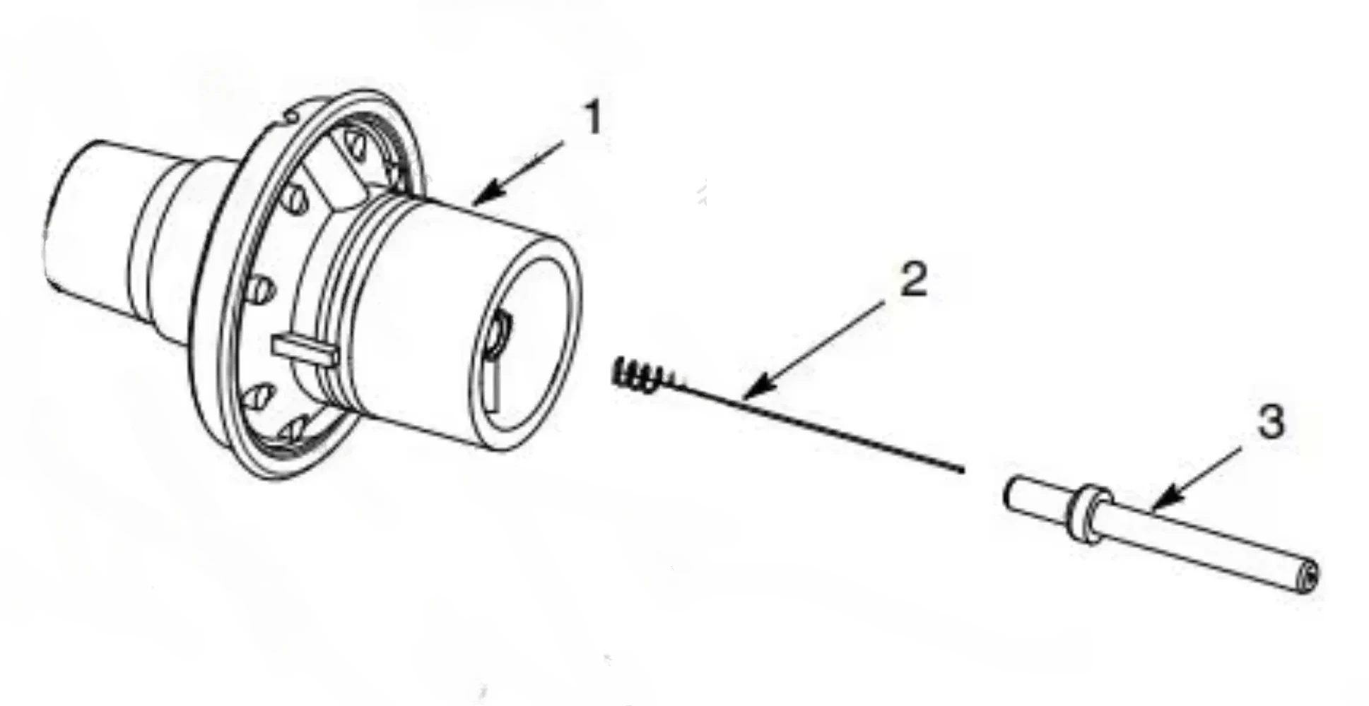 Wetool 1106076 مسحوق رذاذ بندقية مخروطية فوهة القطب الجمعية OEM جزء متوافق