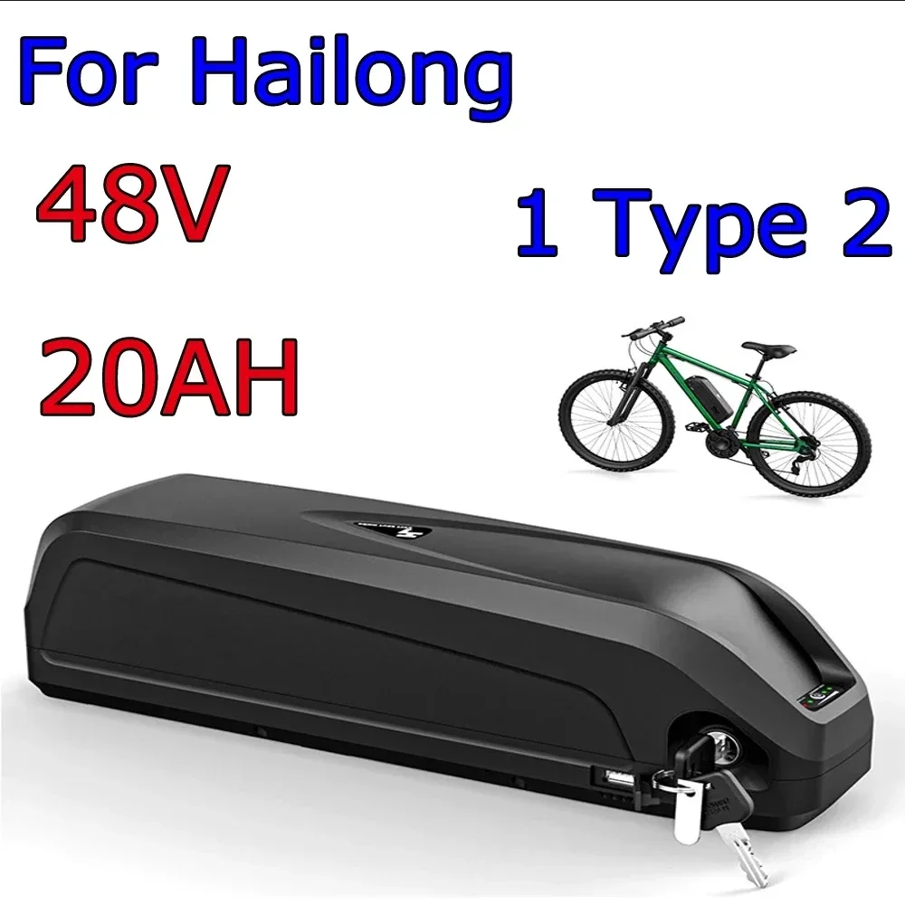 48V 20AH for Hailong Battery 500w 1000W 2000W 13s5p Lithium Ion Battery