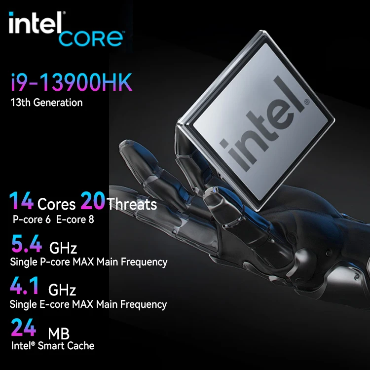 I9 Laptop NVIDIA RTX4060 16 Inch Gaming Laptop 32GB RAM 1TB SSD Slim Business Laptops