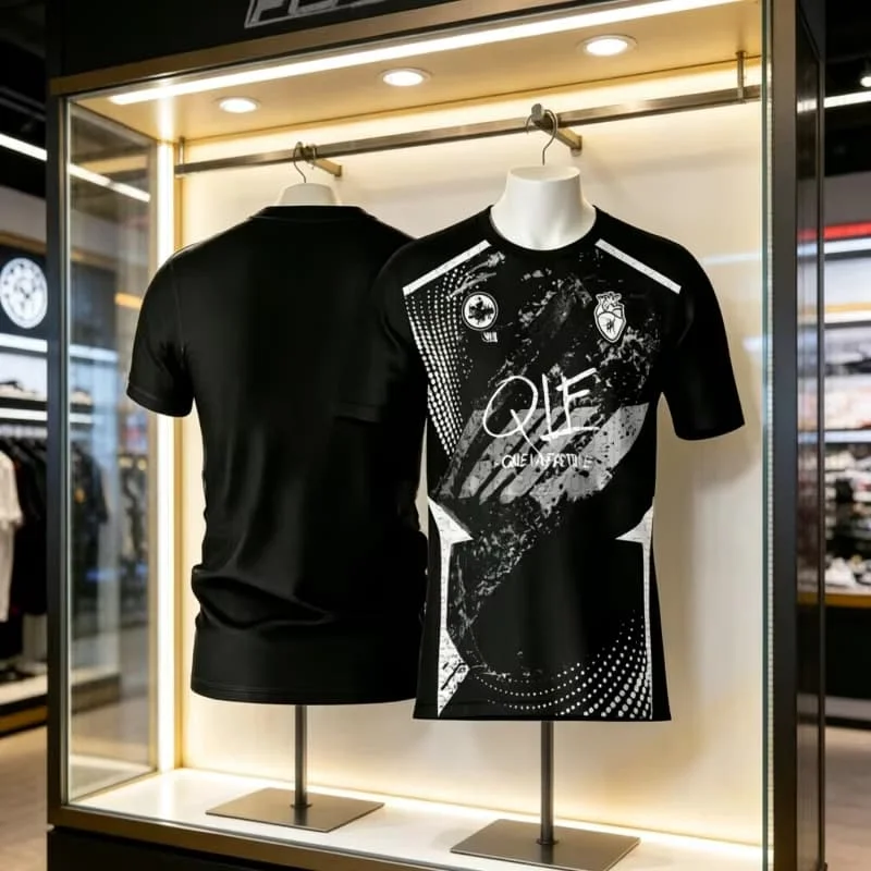 

2026 Summer Family Matching Fashion QLF Breathable Round Neck Short Sleeve Sportswear Man Casual T-shirt Tops Tees Parent-child