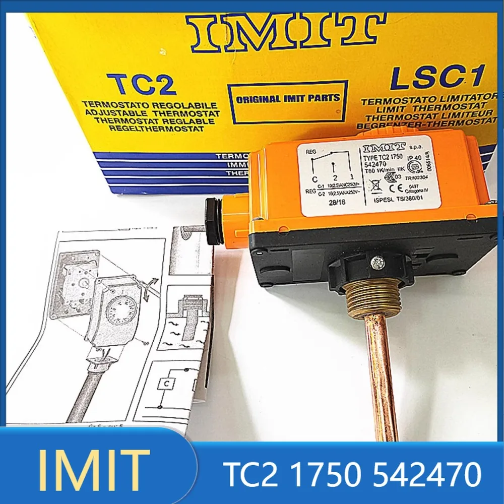 

IMIT TC2 1750 542470 Adjustable Temperature Controller 0-90 ° C New Original
