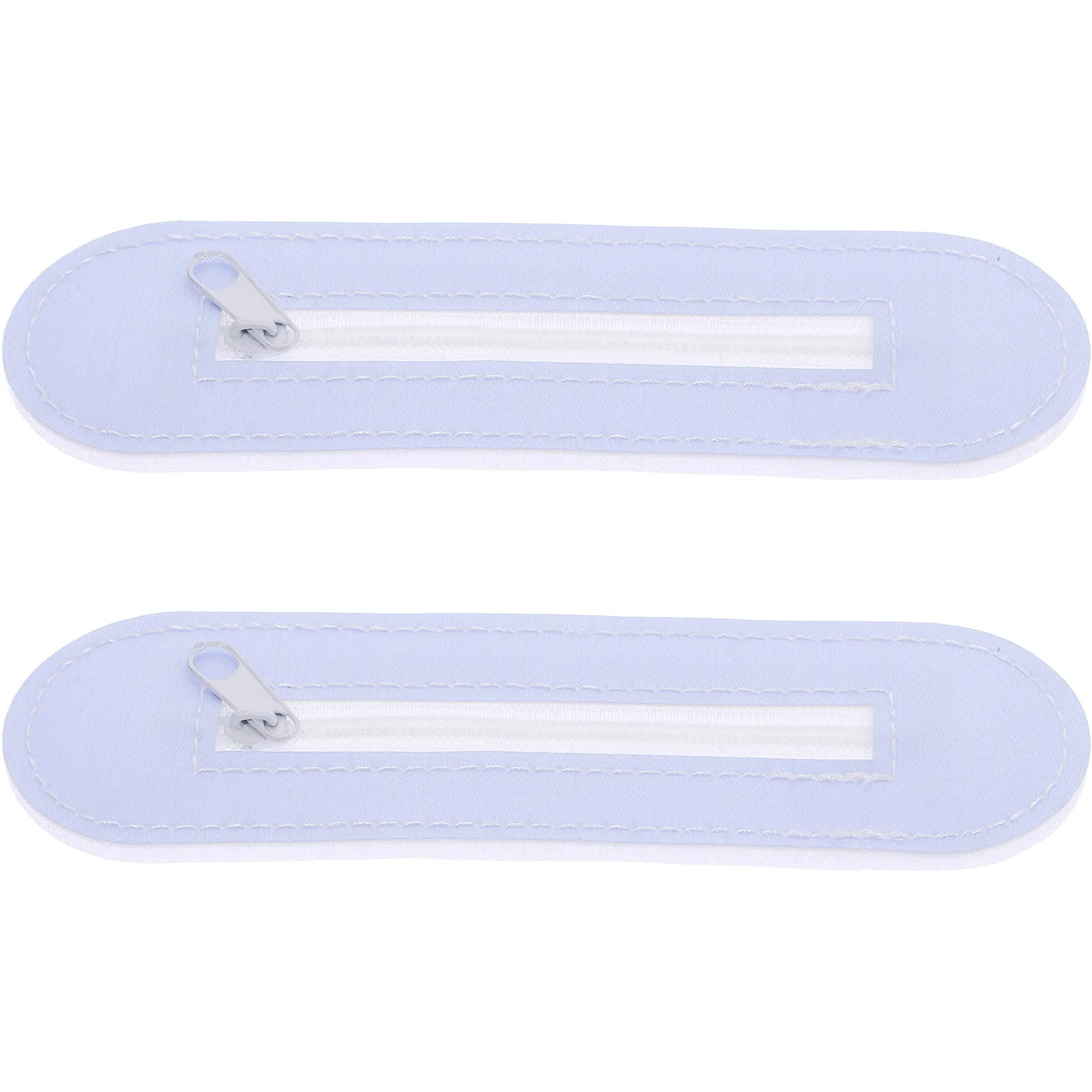 2Pcs Charging Tape Bed Net Seam Zipper Dormitory Bunk Bed Phone Cable Organizer Secure Sleeping Netting Polyester Nylon Blue