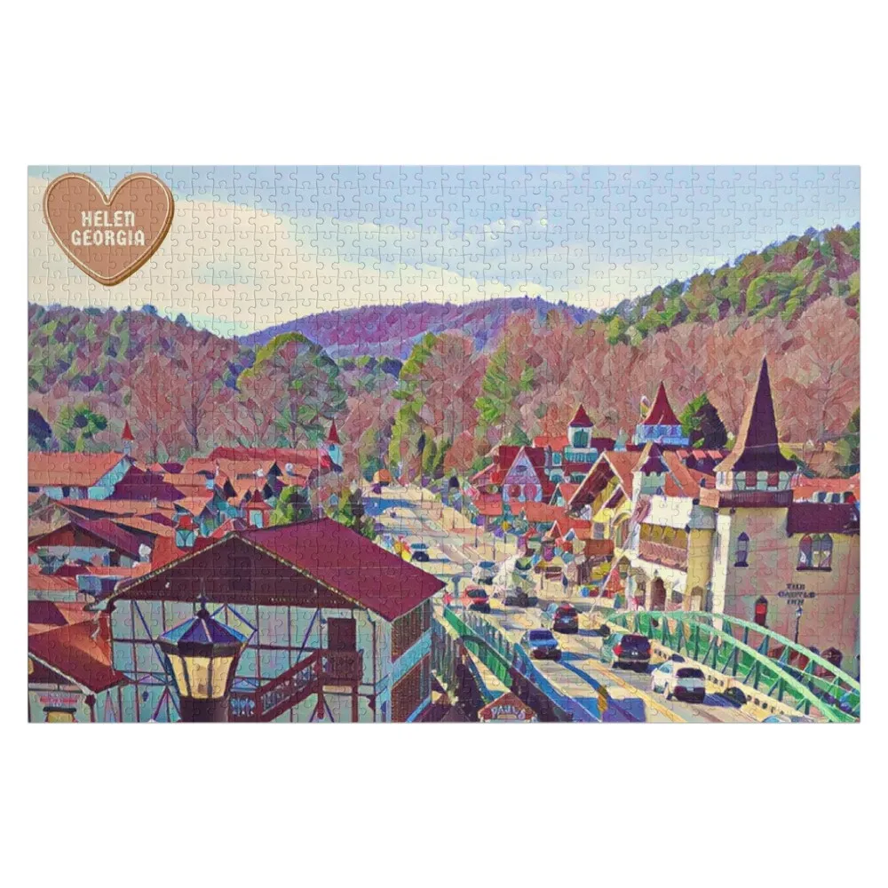 

Пазл Хелен Грузия, основная улица, детский пазл на заказ