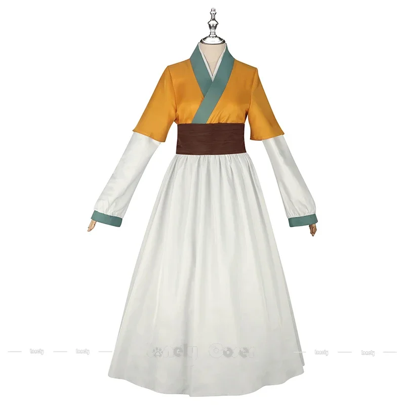 

Yellow Hanfu Dress For Women Girls Kusuriya no Hitorigoto Loulan Maomao Anime The Apothecary Diaries Shisui Cosplay Costume Wig