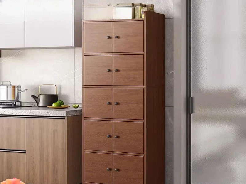 Multifunctional Side Cabinet Cupboard Household Kitchen Cabinet Locker Multi-layer Living Room Storage