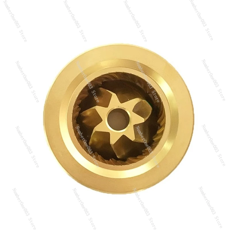 

Seven-core Coffee Bean Grinding Core 48mm Titanium-plated Gold Cone Knife Cone Grinding Professional Stainless Steel Accessories