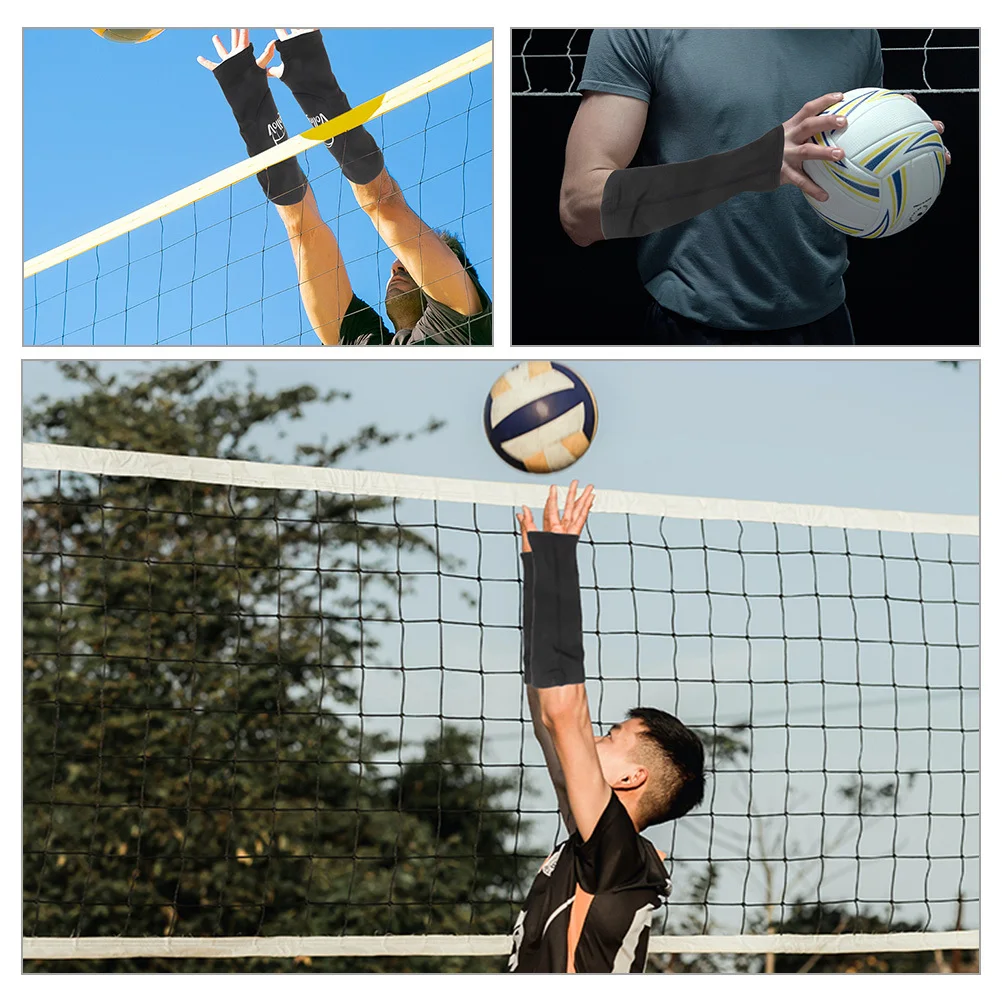 

1Pair Sports Wrist Protector Volleyball Forearm Sleeves Quick Dry Breathable Arm Guards for Girls Flexible Fit Wrist Support