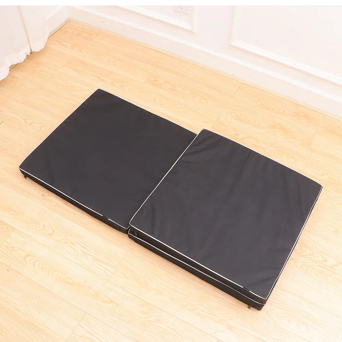 

Подушка для сидения, 3-слойный складной коврик для йоги, гимнастический напольный коврик для танцев и домашних тренировок, 180x60x5 см