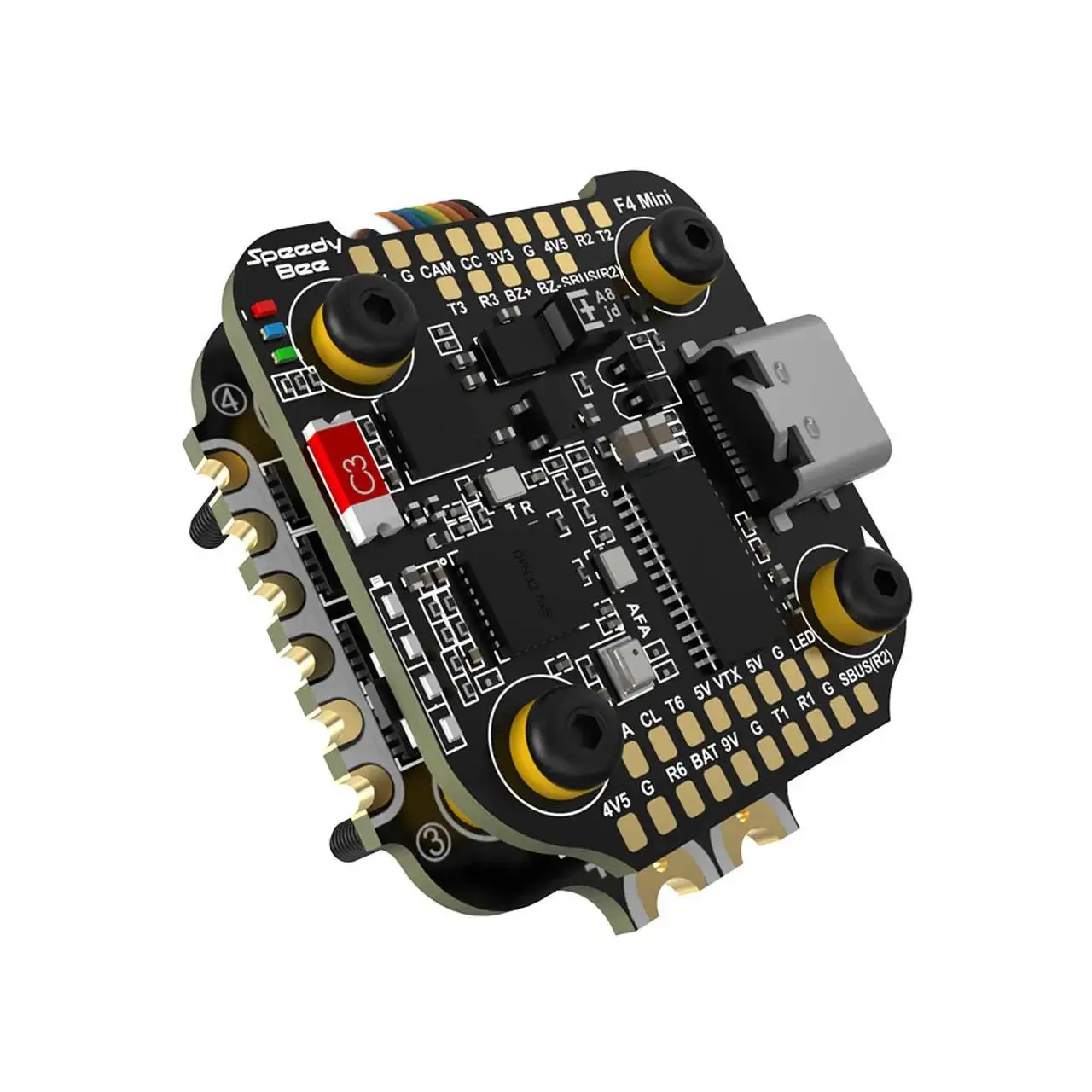 Recensione e valutazione del Flight Controller RunCam SpeedyBee F405 Mini BLS 35A Stack Mini V2 20x20 4-in-1 ESC F405 Mini 20x20