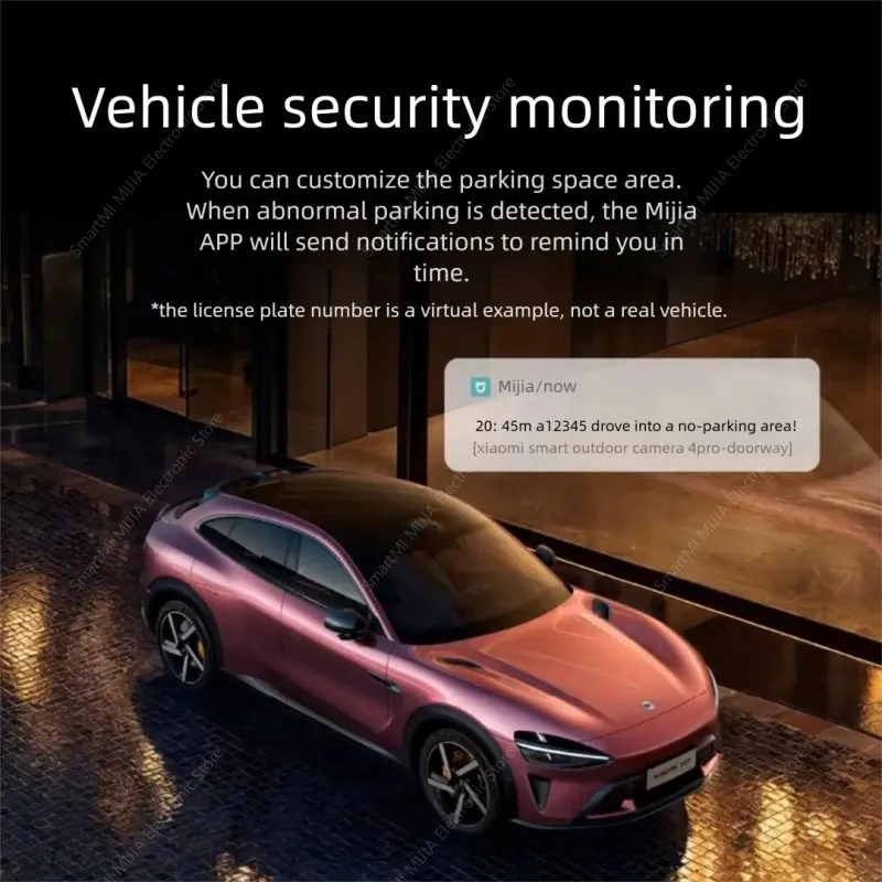 กล้องวงจรปิดอัจฉริยะกลางแจ้ง XIAOMI รุ่นใหม่ 4 Pro รุ่นซูมกล้องสามตัว 360 องศา °   5MP 3K, ซูมไฮบริด 9 เท่า, IP66, รุ่นภาษาจีน พร้อมอะแดปเตอร์