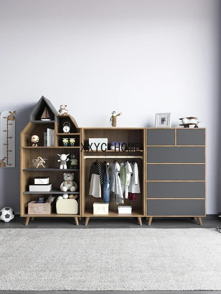 Toy Storage Rack Locker Nordic Style Bedroom Student Picture Book Storage Rack