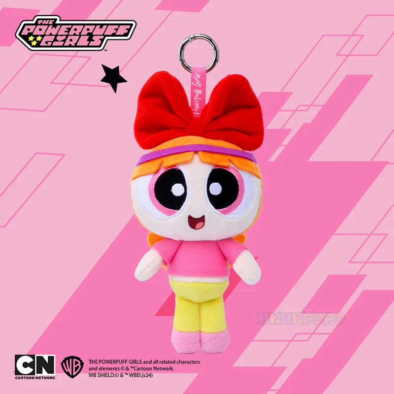 New Kawaii Anime The Powerpuff Girls Plush Keychain Princess Morbucks Mojo Jojo Blossom Bubbles Buttercup Pp Cotton Filled Dolls