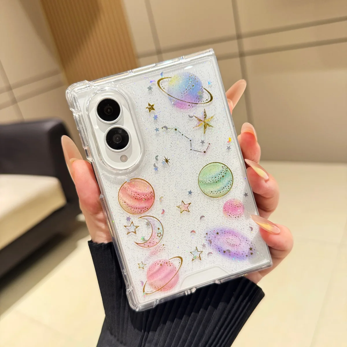 For Samsung Galaxy Z Fold 8 Wide ZFold8 Case Skin-Friendly Ultra-thin Soft Silicone Shockproof Protection Back Cover Accessories